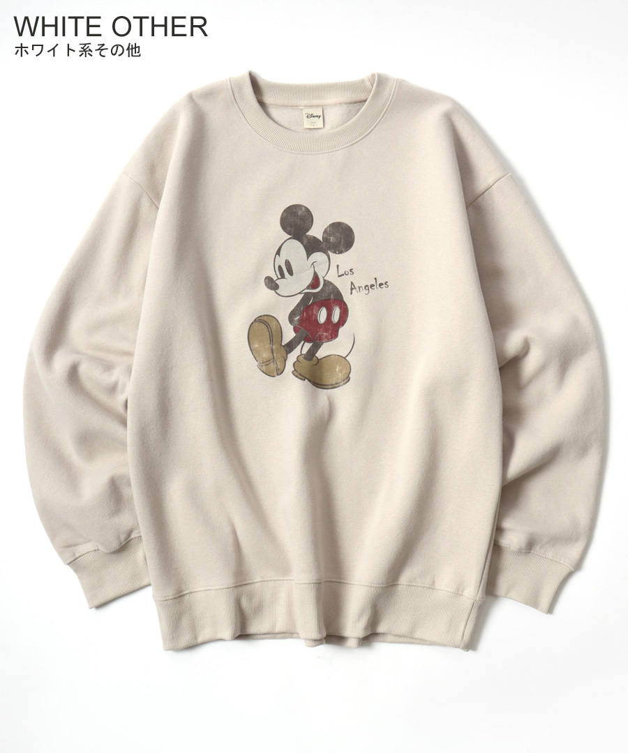 Disney（ディズニー） ミッキーマウス トレーナー メンズ レディース