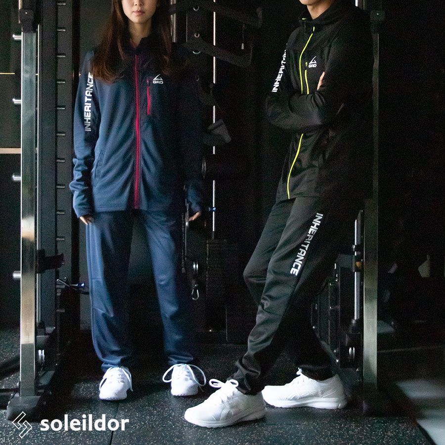 SOLEILDOR ソレイルドール ジャージ メンズ 上下 大きいサイズ スポーツウェア ランニングウェア トレーニングウェア 上下セット パーカー フード付 |  | 10