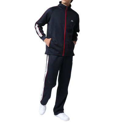 当時物　未使用　デッドストック　Kappa Sport　ジャージ上　ジャケット　品番：KA-1170　サイズ：L　　HF400 marukawa｜カッパ トラックジャケット メンズ サイド テープ