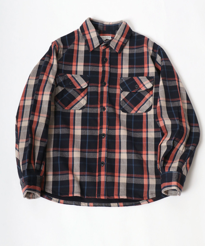 TOUCAN SURFING トゥーカンサーフィン ヘビーウェイト ネルシャツ