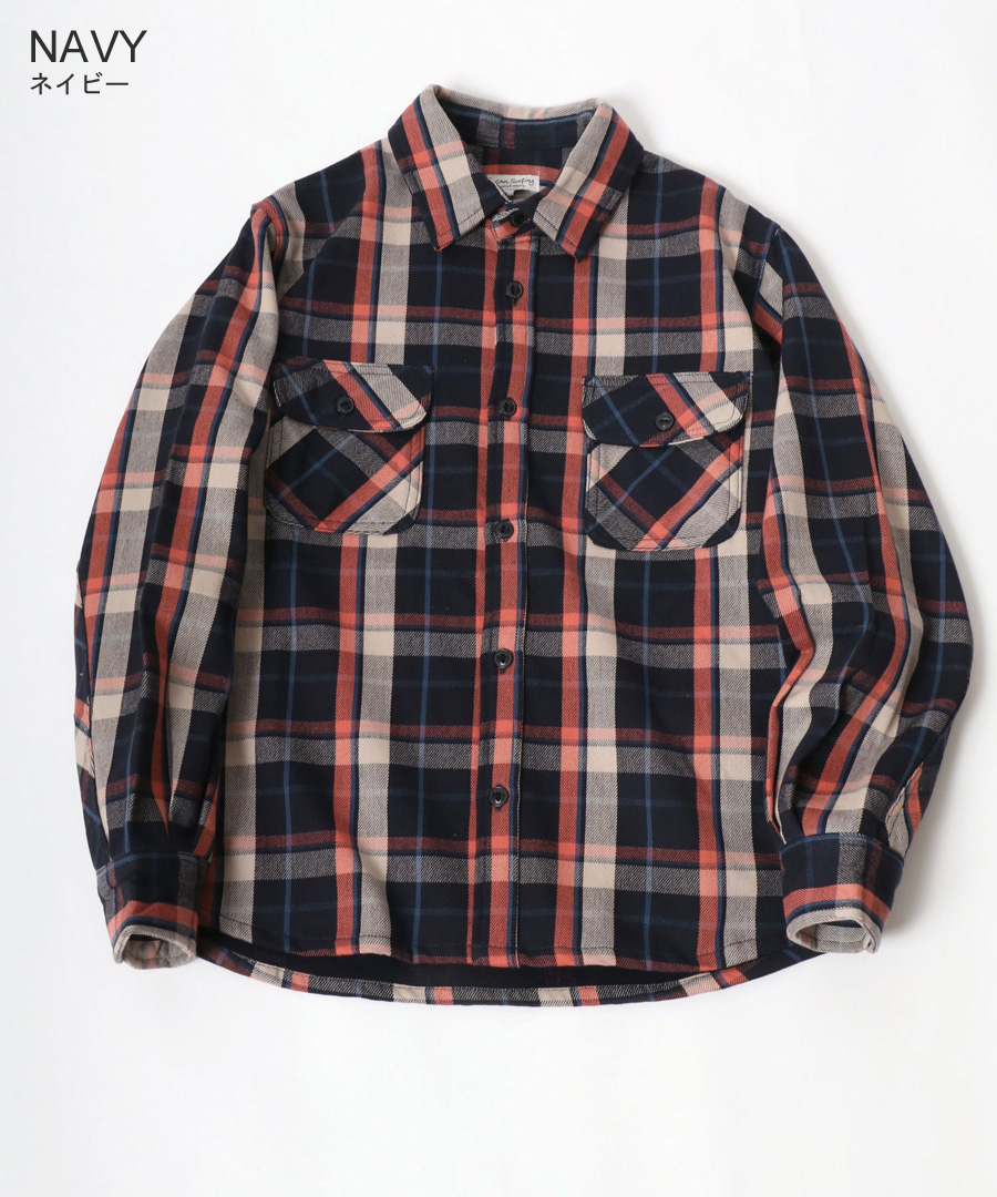 TOUCAN SURFING トゥーカンサーフィン ヘビーウェイト ネルシャツ