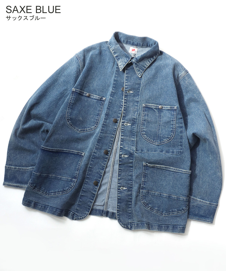 AGED ライトブルーデニムシャツ M4981 ．000