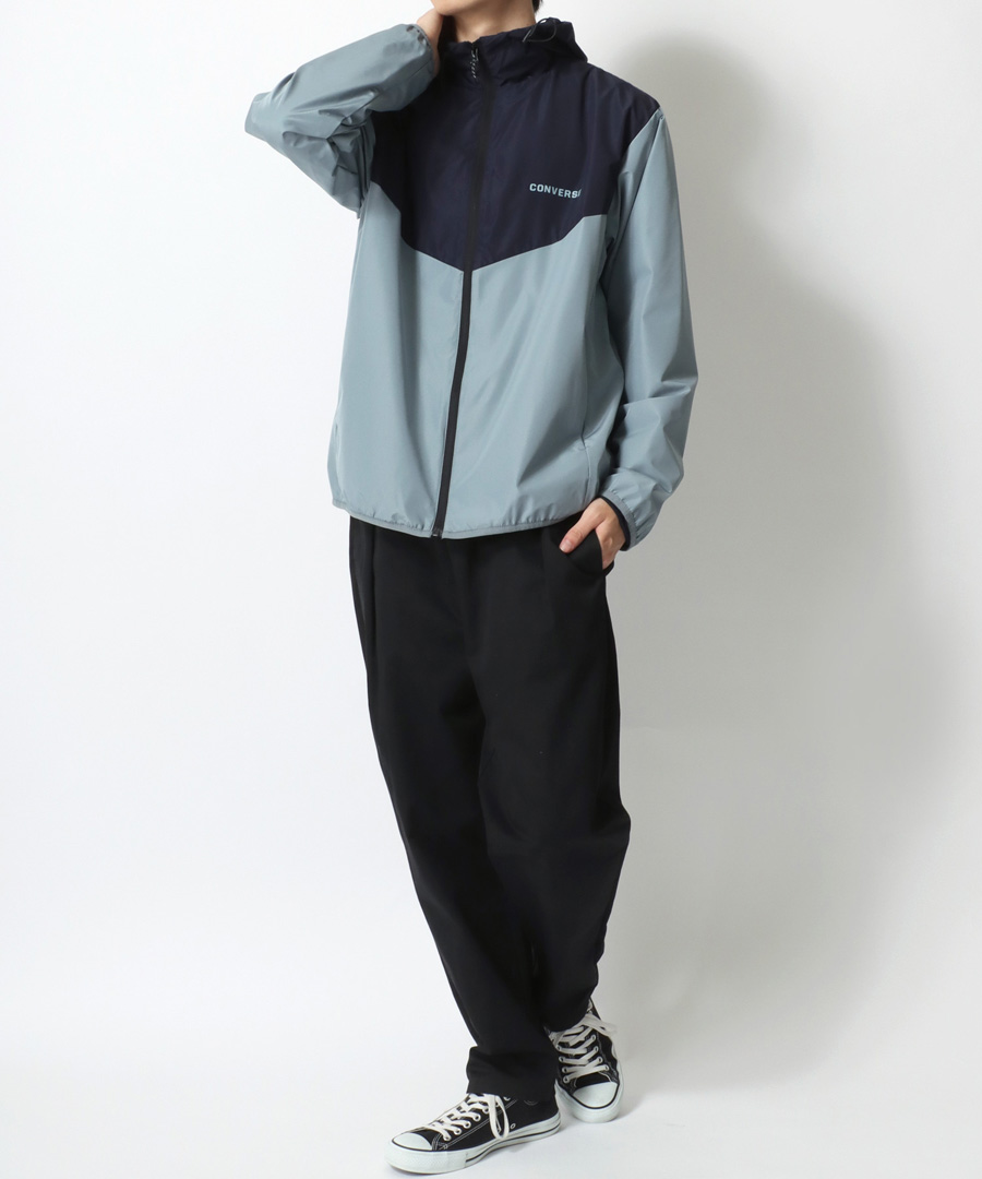 '00 Converse ナイロンジャケット　Made in USA CONVERSE】ナイロンジャケット（ナイロンジャケット）｜CONVERSE