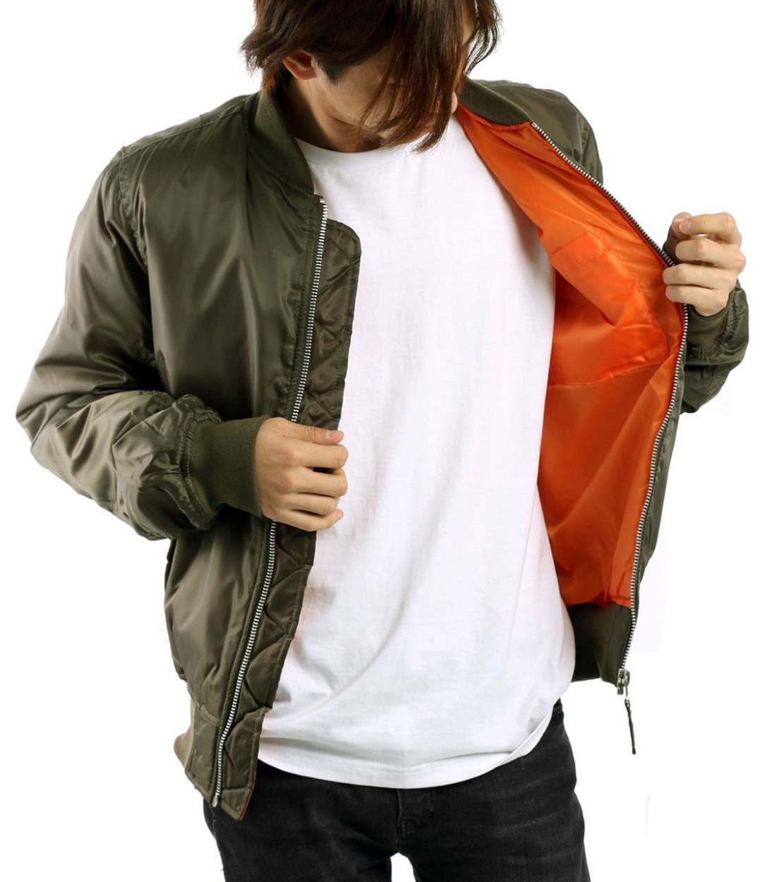 メンズアウター Ma 1 メンズ おしゃれ アウター 迷彩 ミリタリージャケット Ma 1 ペア Ma1 ブルゾン 防寒 中綿 フライトジャケット M マルカワ 通販 Yahoo ショッピング