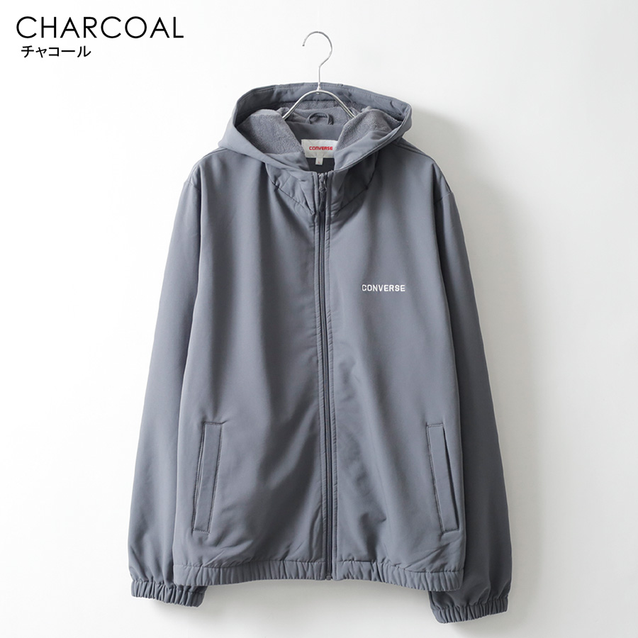 CONVERSE（コンバース） パーカー メンズ ボア 暖 保温 起毛 防寒対策