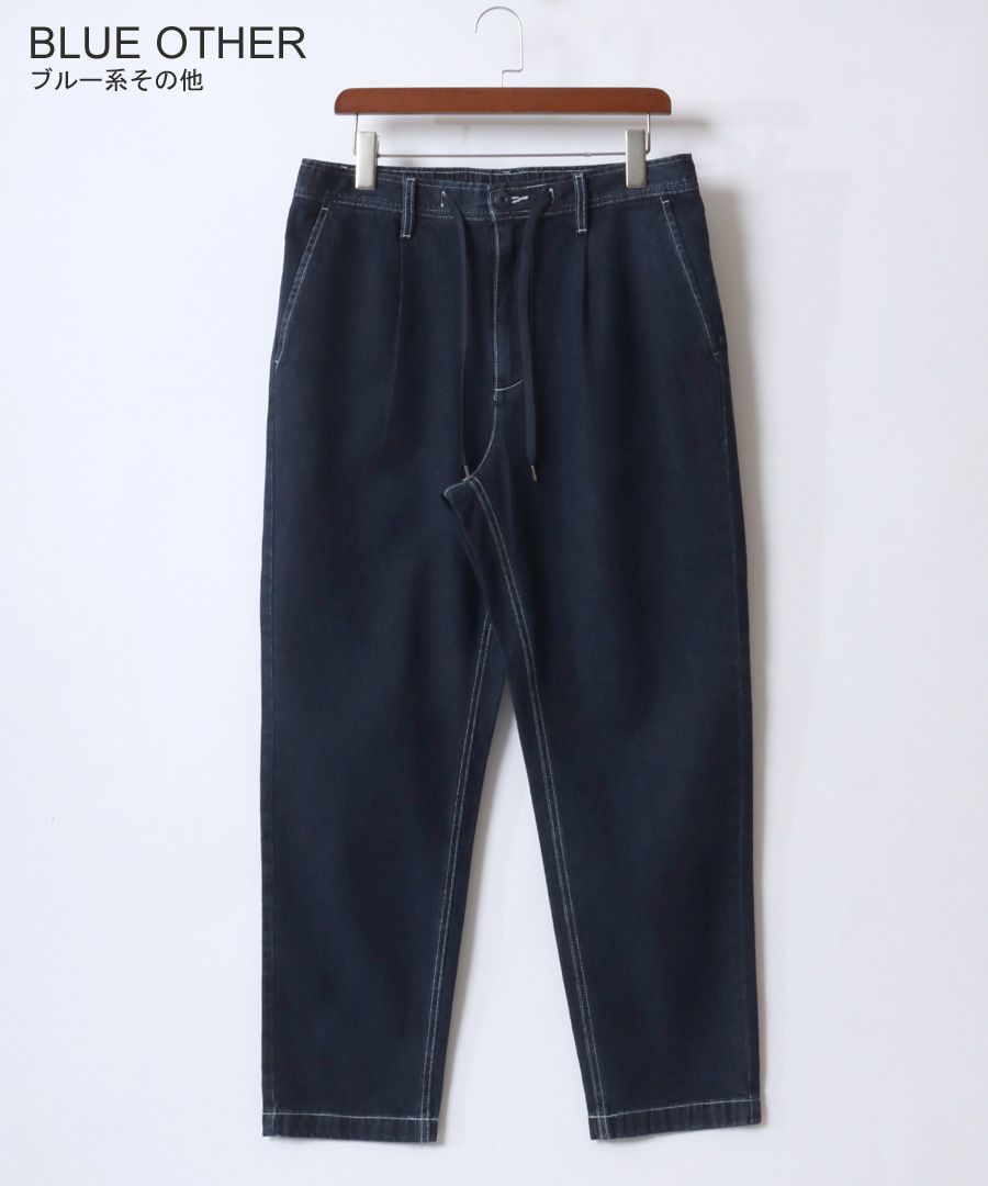 Dickies（ディッキーズ） T/C ツイル デニム タック ワイドパンツ