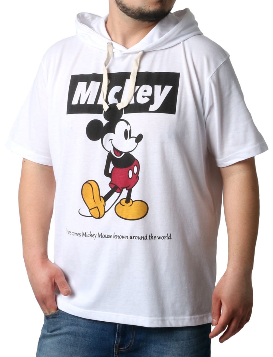 大きいサイズ メンズ 大きいサイズ Tシャツ パーカー 半袖 Tパーカー ミッキー Disney ディズニー ブランド マルカワ 通販 Yahoo ショッピング