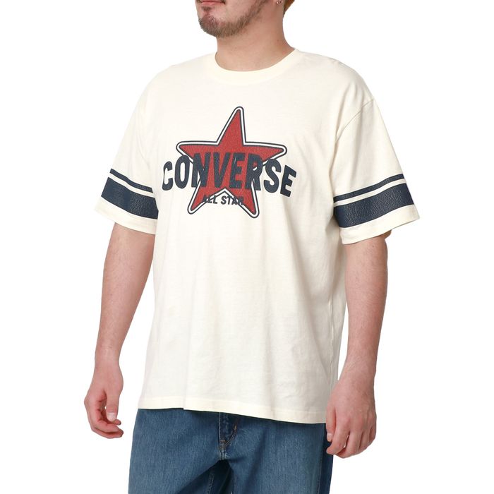 CONVERSE コンバース Tシャツ 大きいサイズ メンズ 夏 ロゴ プリント 半袖 ティーシャツ アメカジ カジュアル おしゃれ オシャレ かわいい LL XL 2L 3L 4L 5L｜marukawa7｜02