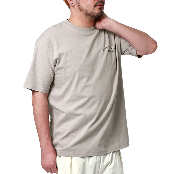 CONVERSE コンバース Tシャツ 大きいサイズ メンズ 夏服 バック プリント 半袖 ティーシ...