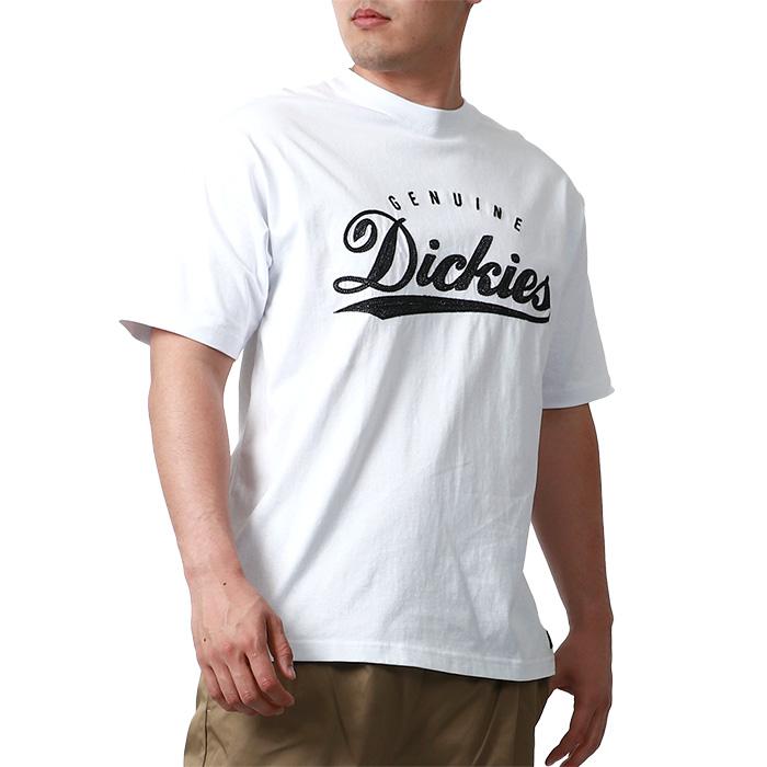 GENUINE Dickies ジェニュイン ディッキーズ Tシャツ メンズ 大きいサイズ 半袖 ロゴ 刺繍 ティーシャツ アメカジ カジュアル LL XL 2L 3L 4L 5L｜marukawa7｜02