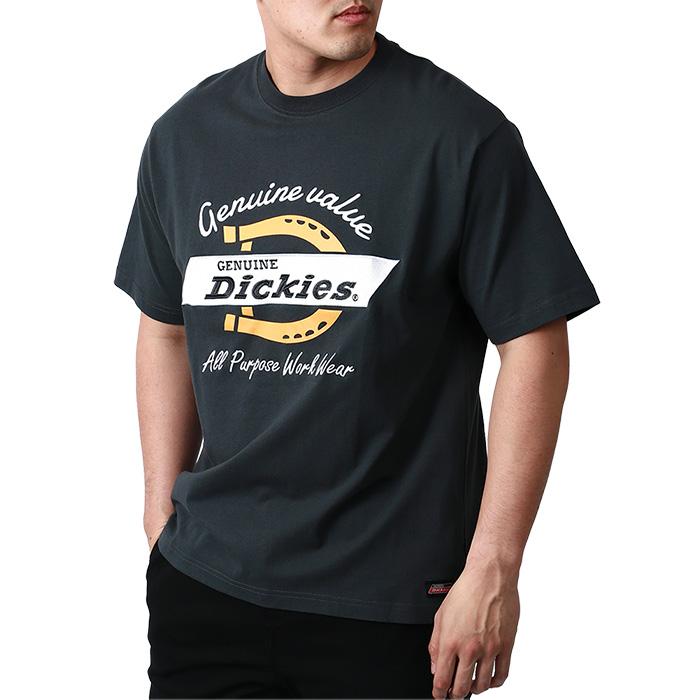 GENUINE Dickies ジェニュイン ディッキーズ Tシャツ メンズ 大きいサイズ 半袖 ロゴ 刺繍 ティーシャツ アメカジ カジュアル LL XL 2L 3L 4L 5L｜marukawa7｜03