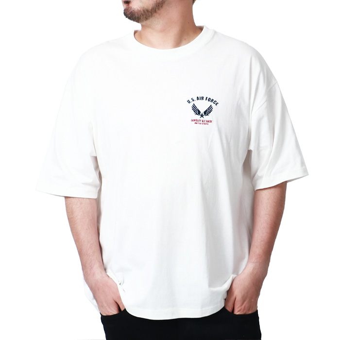 MRU エムアールユー Tシャツ メンズ 大きいサイズ 夏 ミリタリー