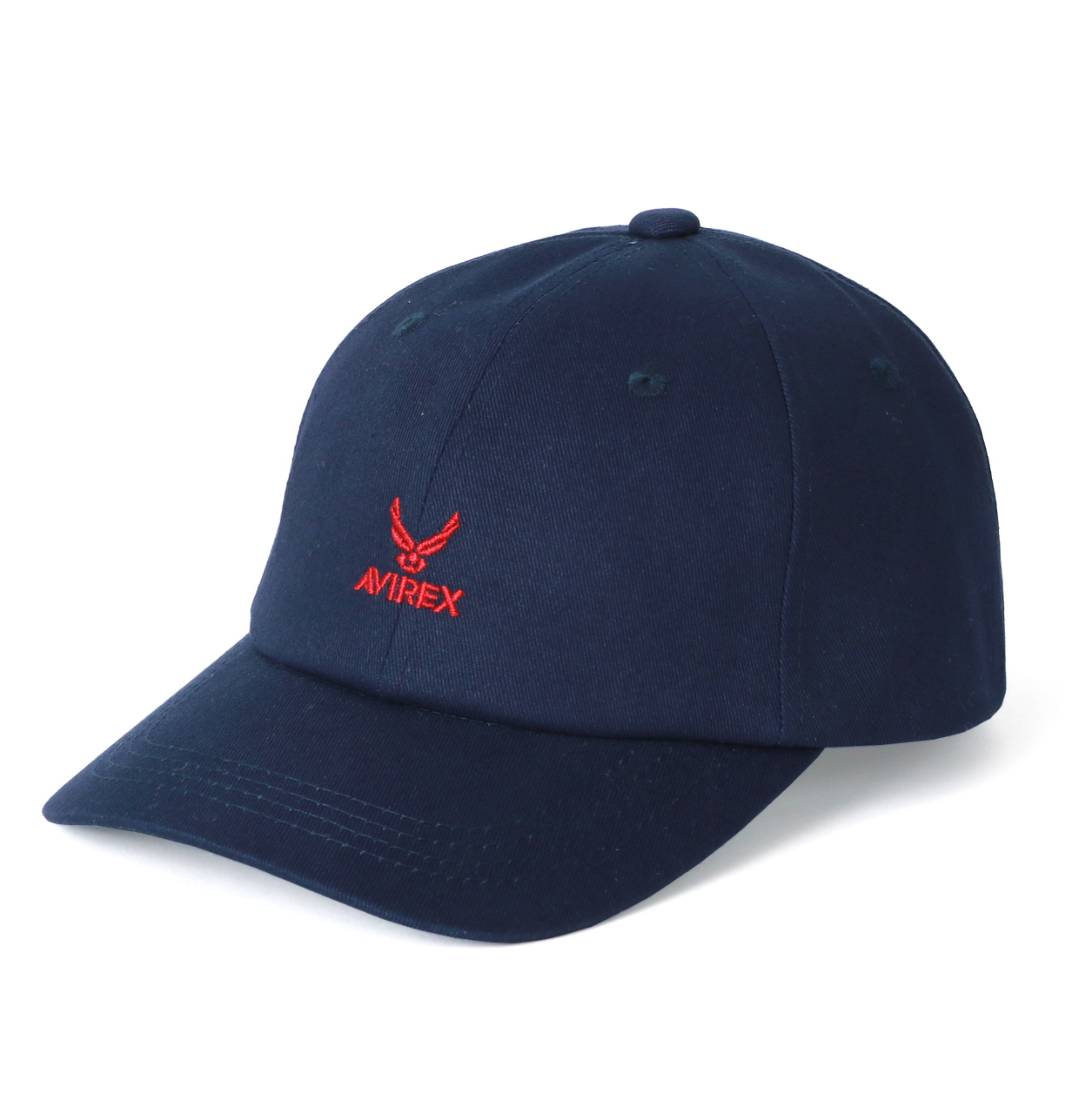 ベースボールキャップ AVIREX ロゴ 刺繍 帽子