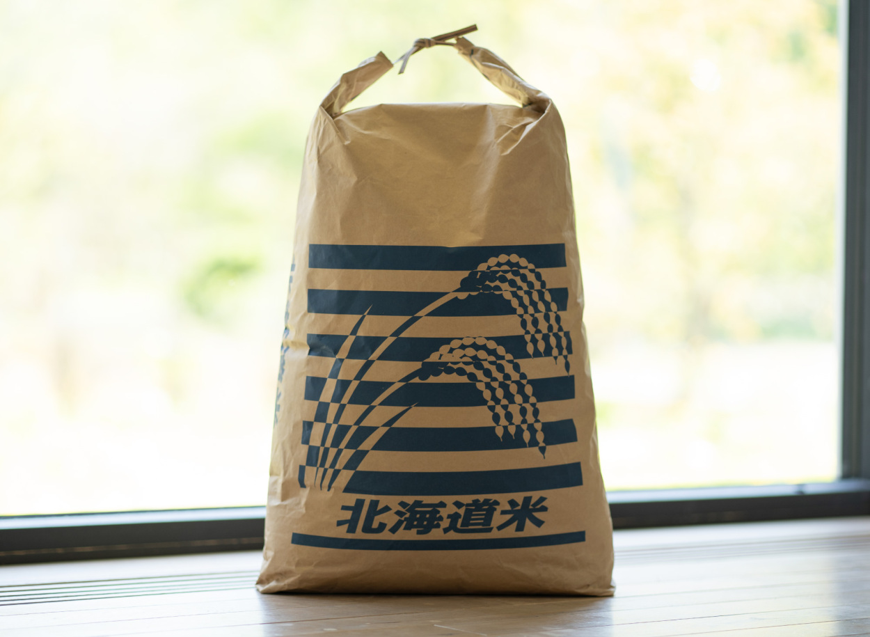 米袋を再利用した包装・梱包方法