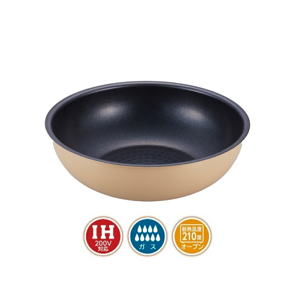 料理道具 調理器具 キッチン用品 着脱 ハンドル オーブン可 16/20/24 