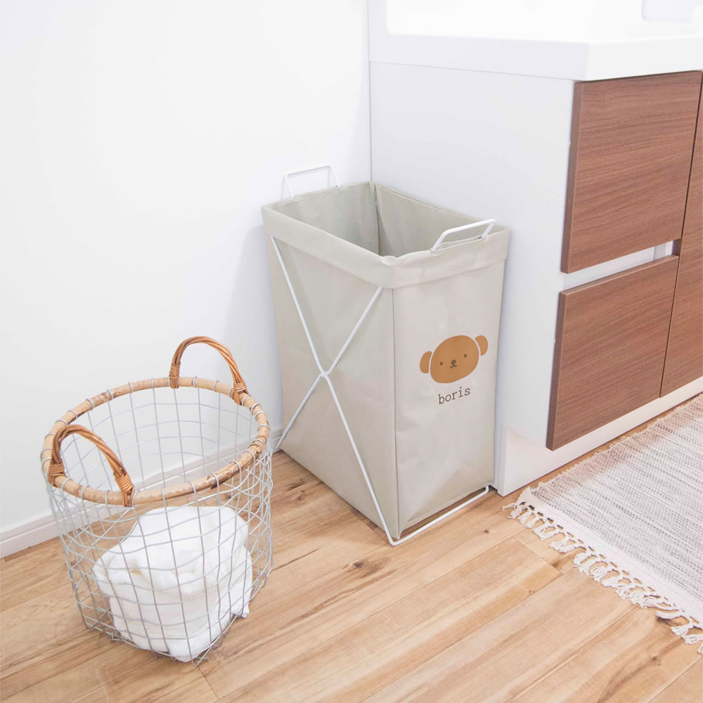 Miffy（ミッフィー） 洗濯用品 ランドリーバスケット ランドリーバッグ