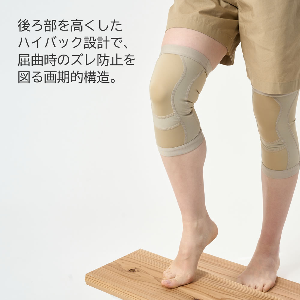 健康グッズ サポーター 膝 ひざ 男女兼用 薄い 軽量 日本製 FINEX Ti-α