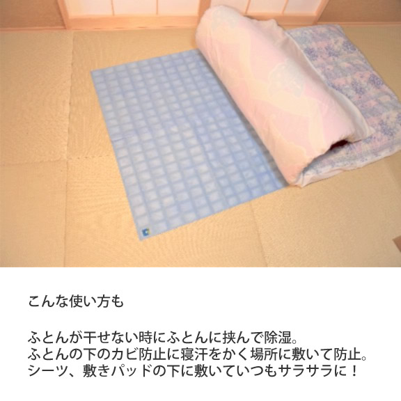 湿気取り B型シリカゲル 敷き布団 繰り返し可 ダニ カビ防止 押入れ