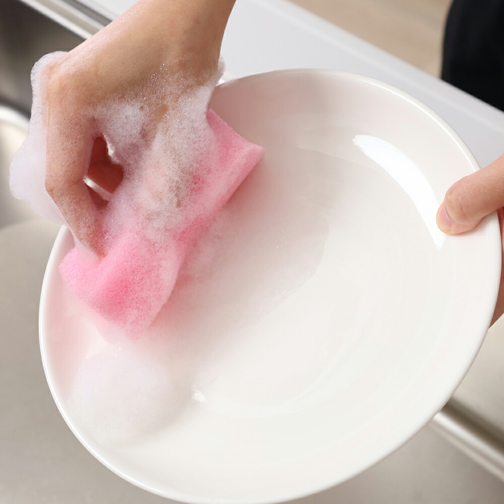 キッチン用品 スポンジ 食器 食器洗い 研磨剤不使用 ソフト 水切れ