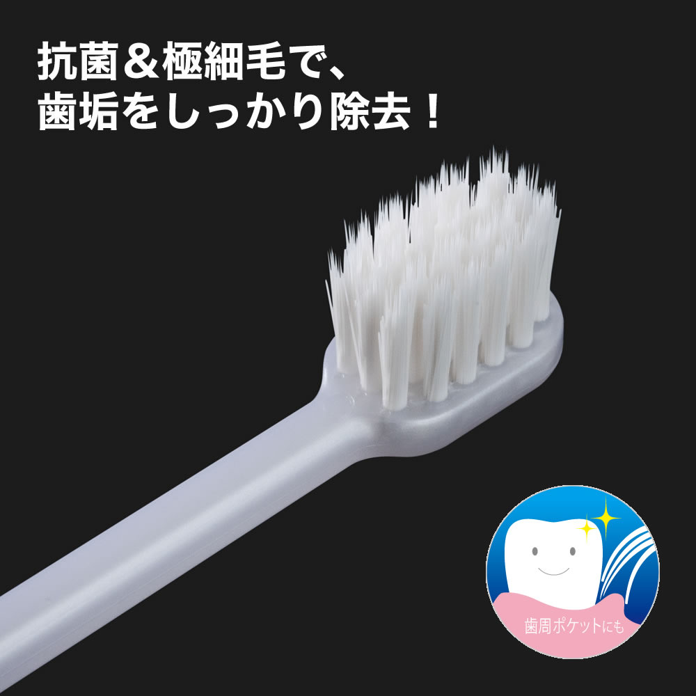 シケン ハミガキ はぶらし ふつう コンパクトヘッド 抗菌毛ハブラシ