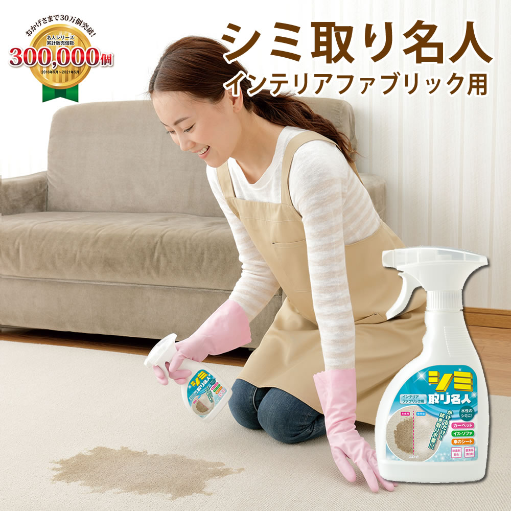 ジミンちゃんクリーナー メイダイ シミ取り名人（インテリアファブリック用）300ml 業務用 水性