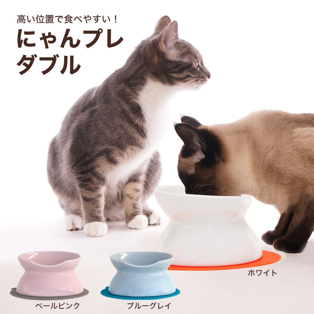 ハリオ にゃんぷれ 食器 陶器 レンジ 食洗機OK ぺっと ねこ - 猫用品