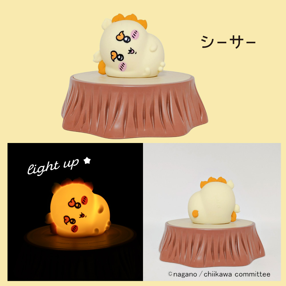 スマホ ワイヤレス充電器 スマホ充電 QI対応 ライト付き ちいかわ