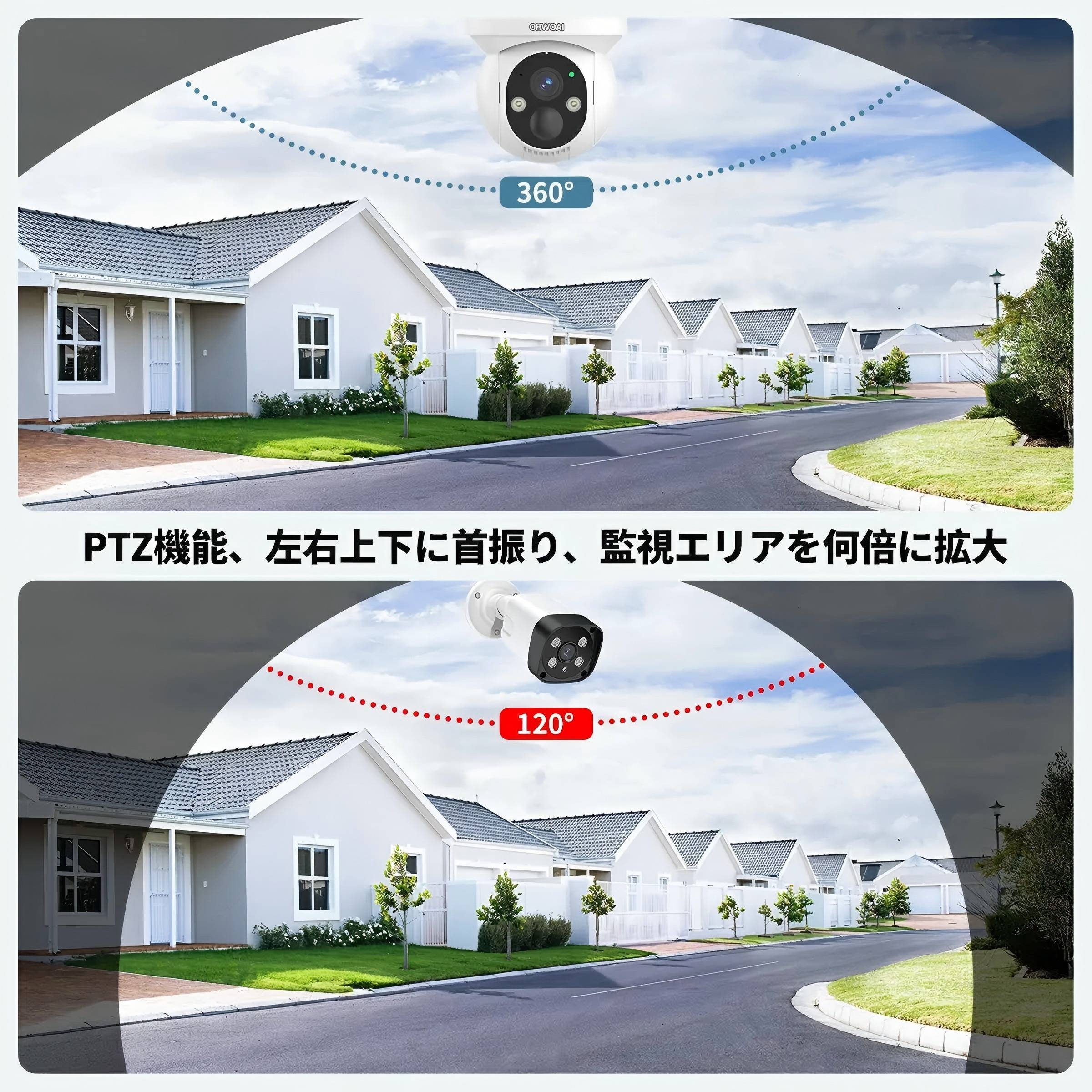 新品❤️防犯カメラ　ソーラーパネル 屋外 9000mAh 防犯対策　Wi-Fi Amazon.co.jp: Tapo 防犯カメラ 屋外 ソーラー 見守りカメラ