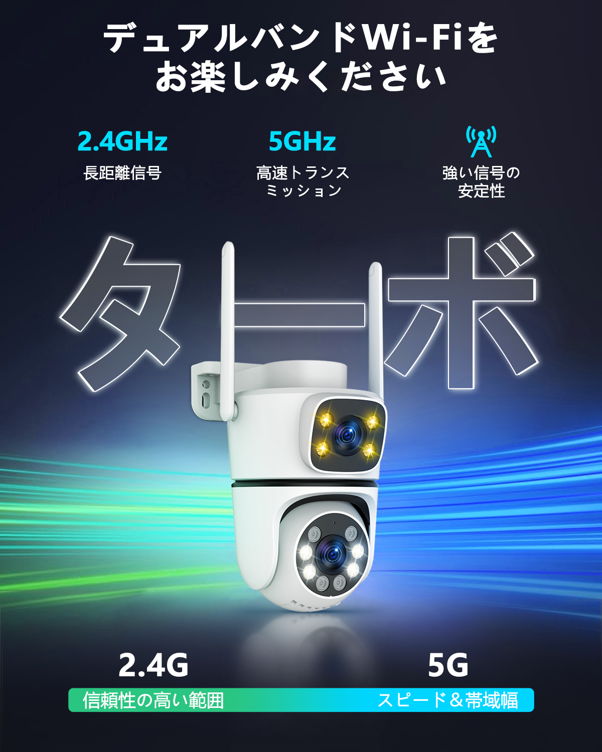 当日発送 防犯カメラ 監視カメラ ワイヤレス デュアルレンズ 400万画素 無線 wifi 屋外セキュリティカメラ 防水 自動追尾 双方向通話 単純な設定 工事不要 屋 Amazon.co.jp: 【完全無線】Jennov 防犯カメラ 屋外 ソーラー