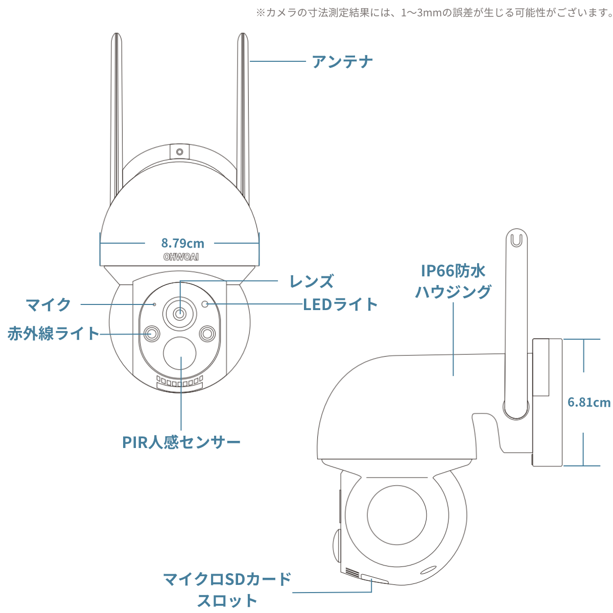当店1位＞ 防犯カメラ ソーラー wifi 防犯カメラセット 屋外