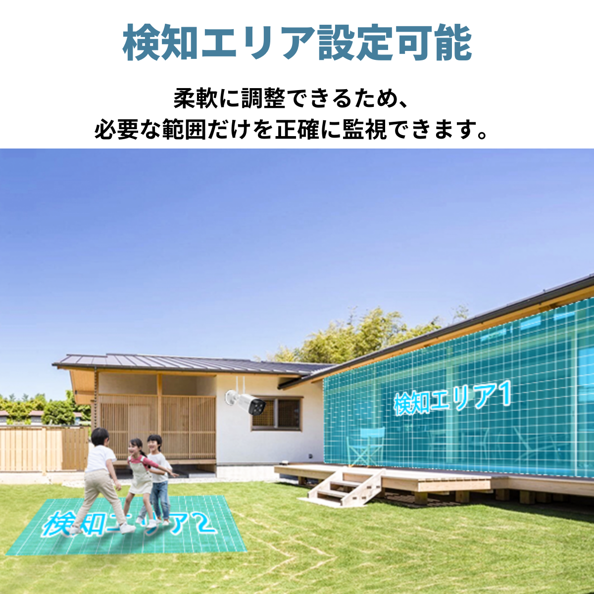 防犯カメラ 屋外 wifi 家庭用 セット ワイヤレス 防犯カメラ モニター付き 500万画素 防犯カメラセット 4台 監視カメラ 屋外 屋内 無線カメラ 録画機セット |  | 11