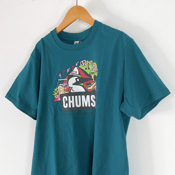 チャムス picnic Booby T-shirt/ピクニックブービーTシャツ メンズ CHUMS 1001280 CH01-2347-mmmXL メール便可｜marumiya-world｜05