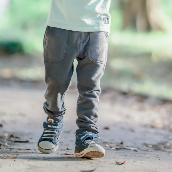 裾リブスウェットパンツ キッズ 長ズボン スウェット 裏毛 裏毛 子供