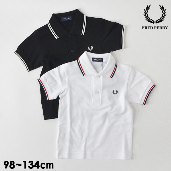KIDS TWIN TIPPED FRED PERRY SHIRTS SY3660_SY3600-9m　キッズ　ベビー トップス 子供服 FRED PERRY　4018101 フレッドペリー
