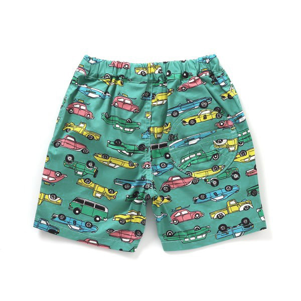 F.O.KIDS くるま総柄ハーフパンツ キッズ ベビー キッズパンツ