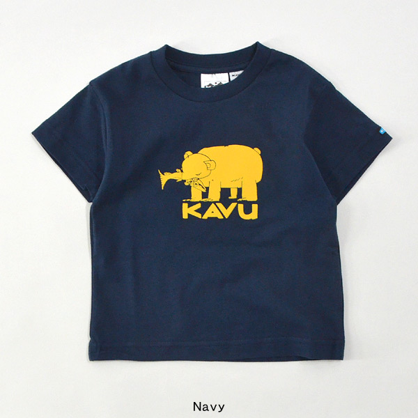 カブーキッズハイベアティーシャツ キッズｔシャツ 半袖ｔシャツ フロッキープリント カブー KAVU 4025407  1982187305200-14mmm メール便可 : 4025407 : MARUMIYA WORLD - 通販 - Yahoo!ショッピング