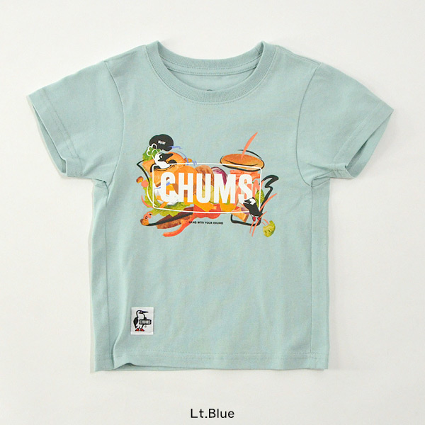 キッズチャムスビッグバーガーティーシャツ キッズｔシャツ ベビー 半袖ｔシャツ チャムス CHUMS 4025467 CH21-1261-XLmmm メール便可｜marumiya-world｜07