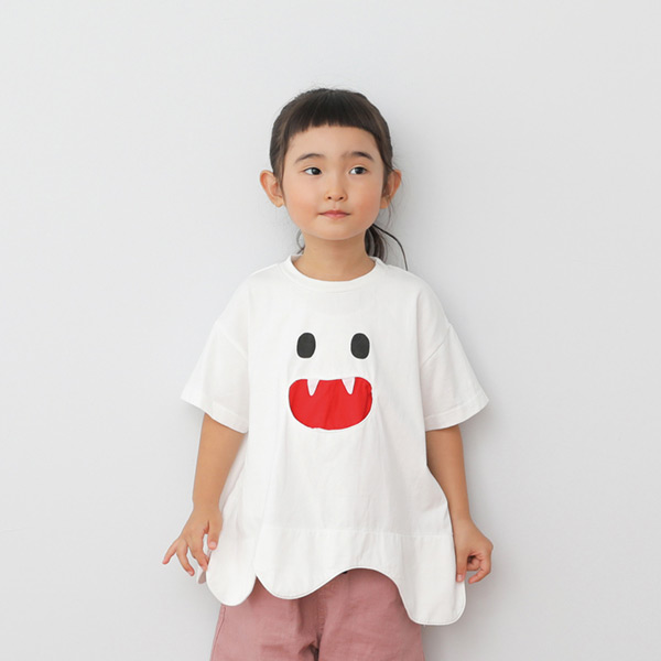 きりかえおばけTシャツ 子供服 | curatedby.co