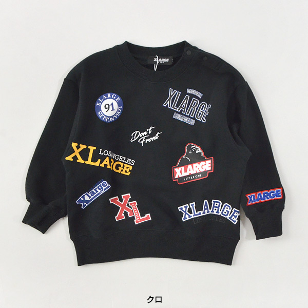 ミックスロゴトレーナー エクストララージキッズ XLARGE KIDS 4026054