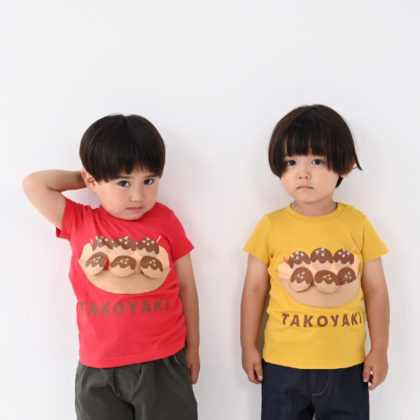 たこ焼きTシャツ キッズ ベビー トップス 半袖Tシャツ 半そで チークルーム CHEEK ROOM 4026235 440101-13mmm-NP2  メール便可 : 4026235 : MARUMIYA WORLD - 通販 - Yahoo!ショッピング