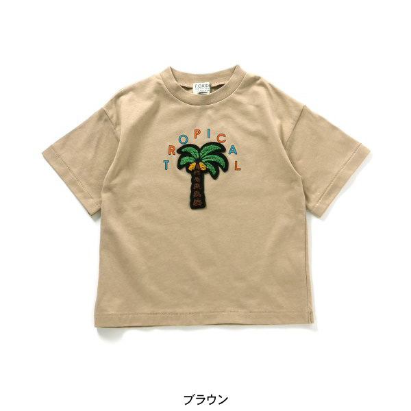 2柄サガラTシャツ キッズ ベビー トップス 半袖Tシャツ エフオーキッズ F.O.KIDS 402...