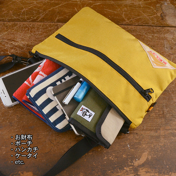 ケルティ ビンテージフラットポーチ レディース メンズ 鞄 カバン サコッシュ VINTAGE FLAT POUCH SM KELTY 7008435 32592214-MG ppd20 メール便不可｜marumiya-world｜14