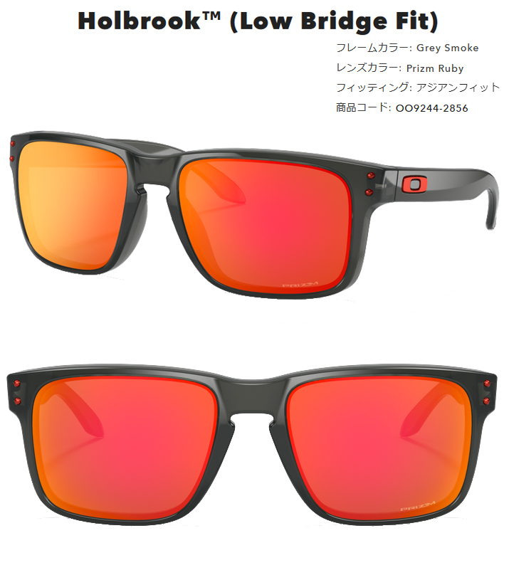 メンズファッション トラディショナルウェザーウエア OAKLEY オークリー HOLBROOK ホルブルック PRIZM Ruby  OO9244-2856 日本正規品 9QDjsa8rxj - www.wdobrasil.com.br