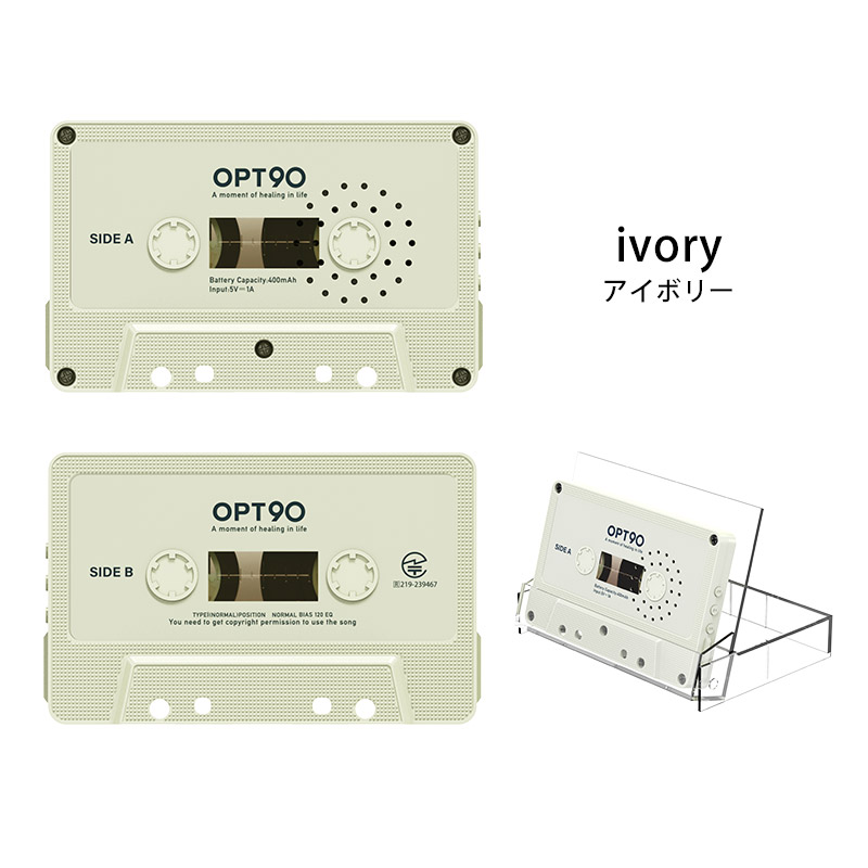 opt オプト 90 Cassette Speaker カセットテープ型スピーカー レトロ スピーカー カセット インテリア 懐かしい｜marunifurniture｜06