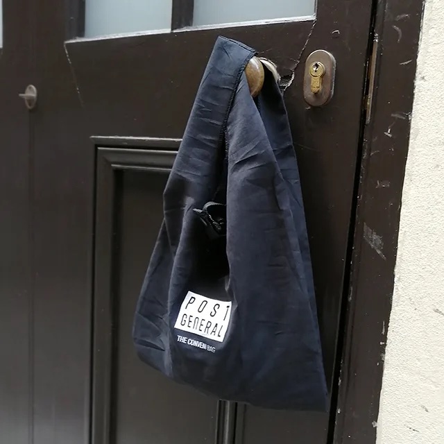 The Envoy Professional エコバッグ ブラック POST GENERAL ポストジェネラル ONVENI BAG エコバッグ おしゃれ