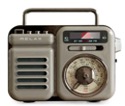 RELAX MULTI RETRO RADIO マルチレトロラジオ 多機能ラジオ 防災用品 バッテリー充電 アウトドア用品 昭和レトロ おしゃれ 贈り物 |  | 03