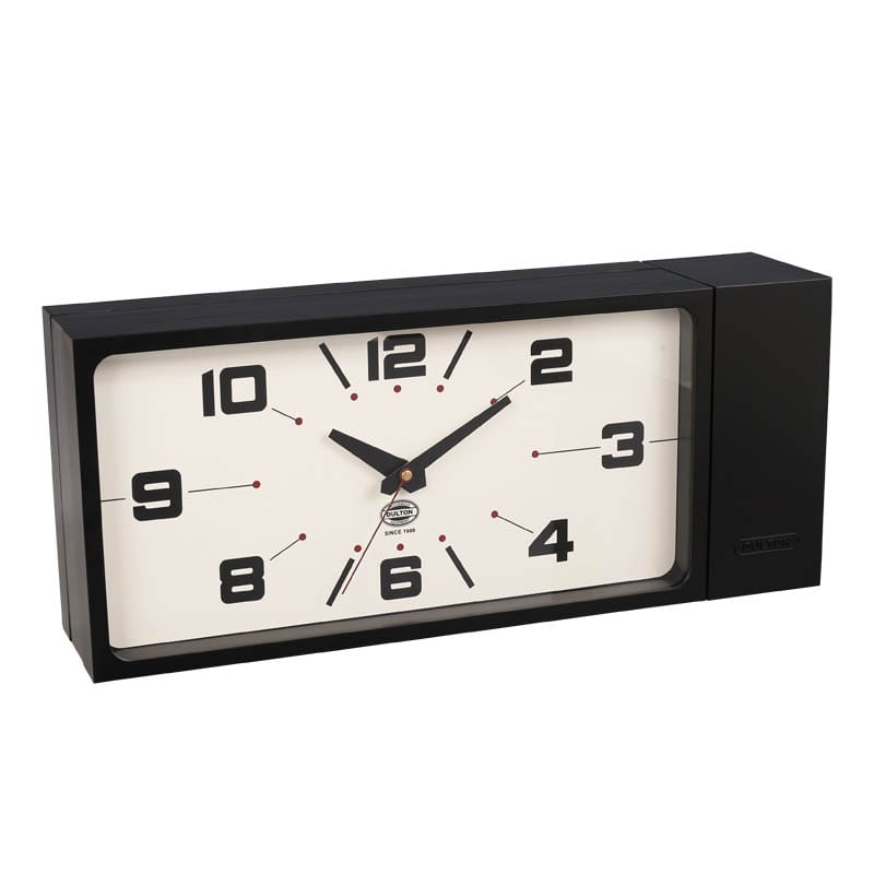 DULTON（ダルトン） 7月中旬入荷予定 DOUBLE FACE CLOCK RECTANGLE