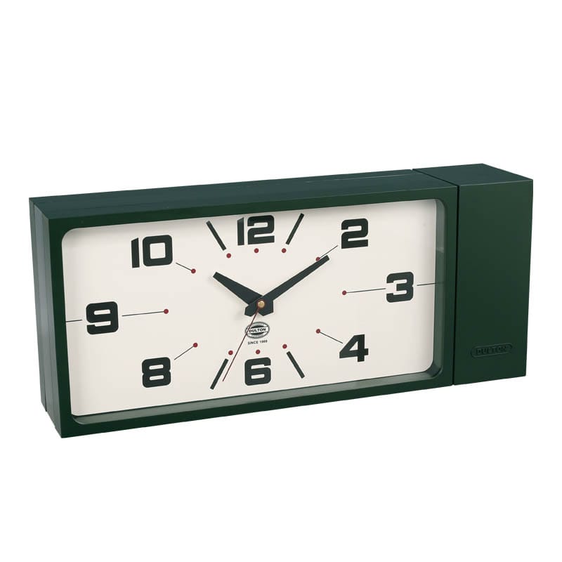 DULTON ダルトン DOUBLE FACE CLOCK RECTANGLE ダブル フェイス