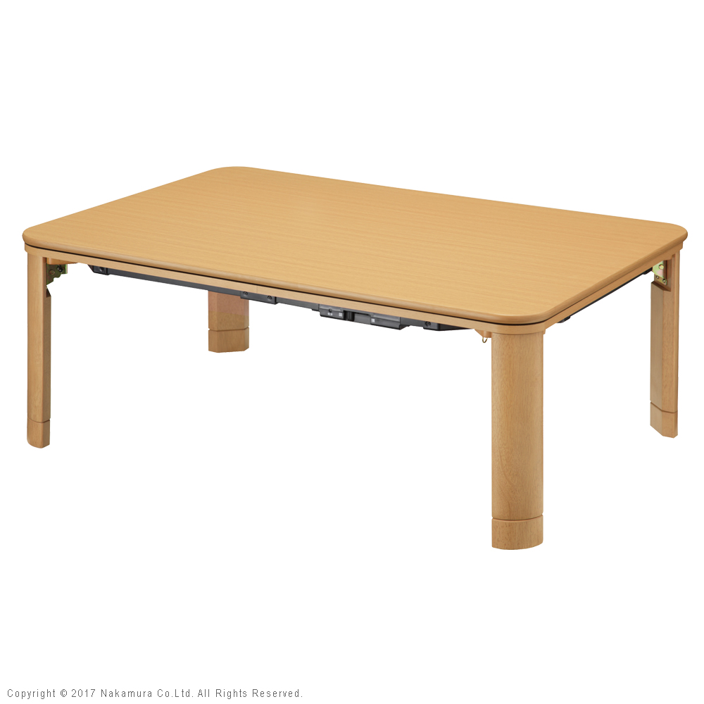 こたつテーブル おしゃれ 長方形 105x75 安い 一人用 二人用 折りたたみ 高さ調整 北欧