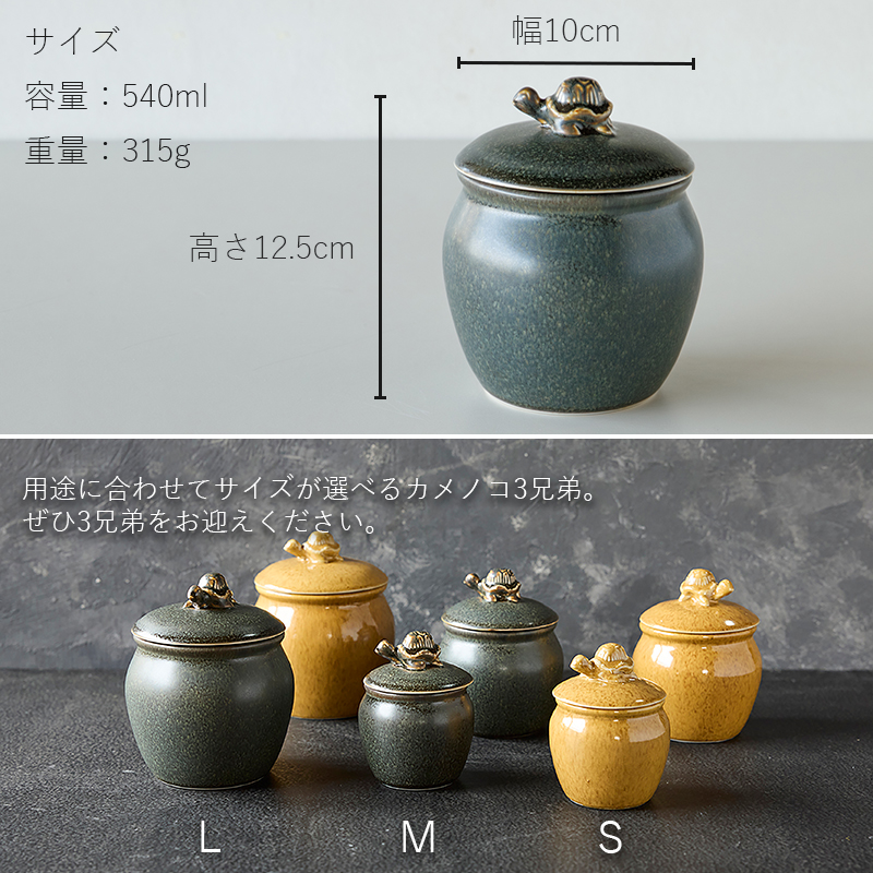 TAMAKI 保存容器 キャニスター 瓶 おしゃれ かわいい 梅干し 味噌 たれ